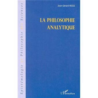 La philosophie analytique