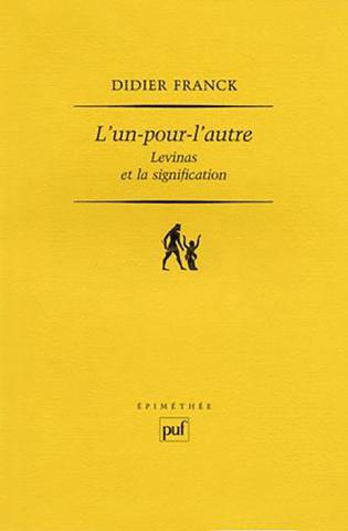 L'un-pour-l 'autre : Levinas et la signification