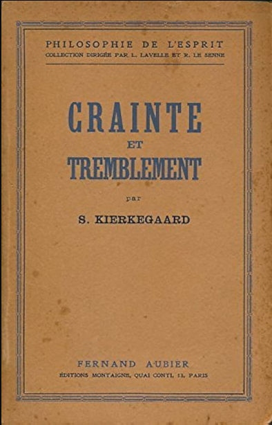 Crainte et tremblement