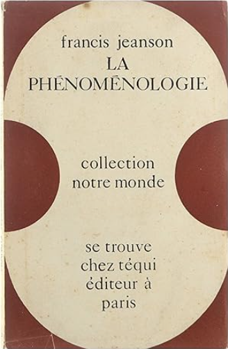 La phénoménologie