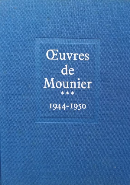 Œuvres: Tome III: 1944-1950
