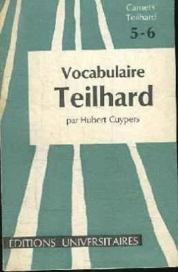 Vocabulaire Teilhard