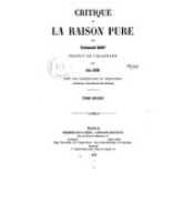 Critique de la raison pure