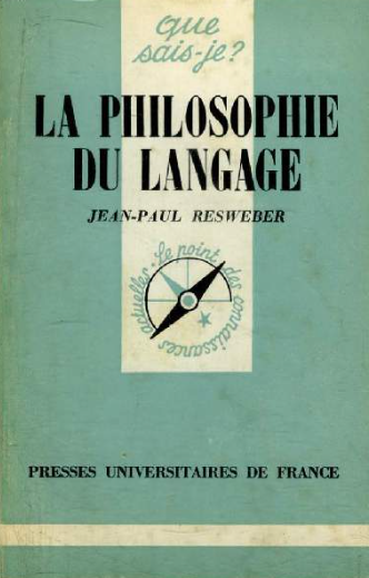 La Philosophie du langage