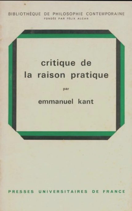 Critique de la raison pratique