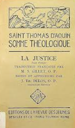 La Justice - Tome 1: 2a-2ae, Questions 57-62 / Saint Thomas d'Aquin