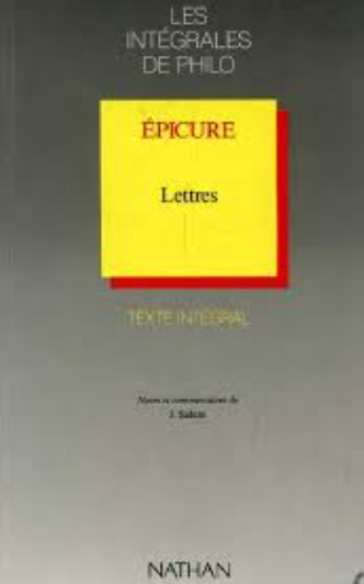 Lettres / Epicure
