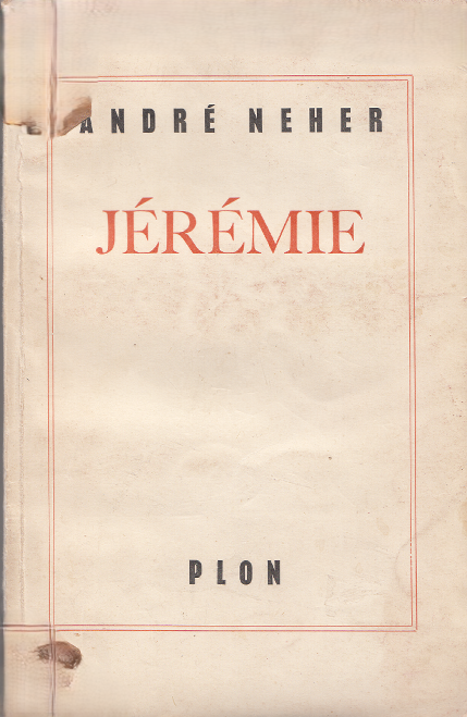 Jérémie / André Neher