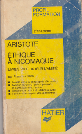 Ethique é Nicomaque. Livres 8 et 9 sur l'amitié / Aristote