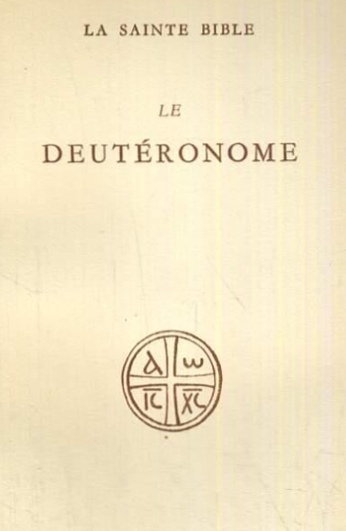 Le Deutéronome / Henri Cazelles