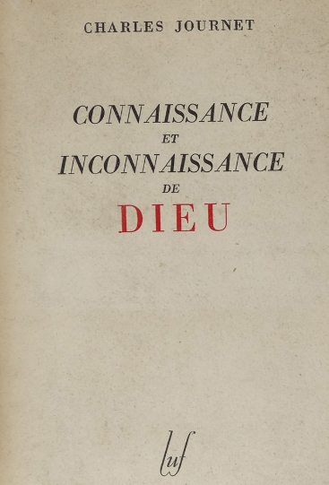 Connaissance et inconnaissance de Dieu / Charles Jounet