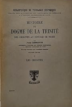Histoire du dogme de la trinité: Des origines au concile de Nicée. 1.Les origines