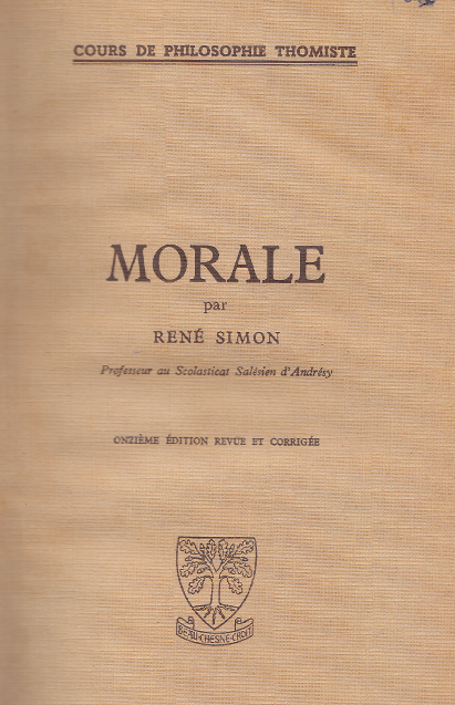 Morale / René Simon