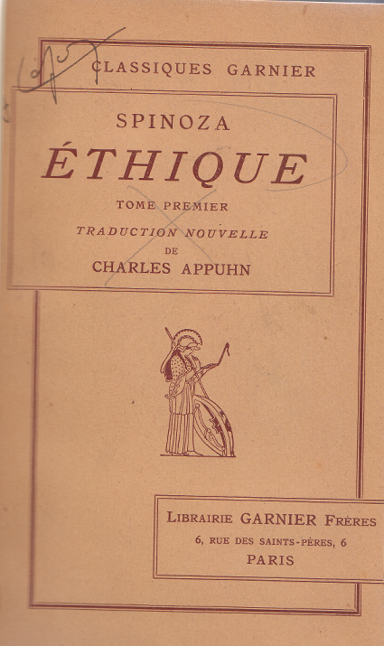 Ethique / Spinoza