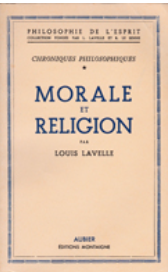 Morale et religion / Louis Lavelle